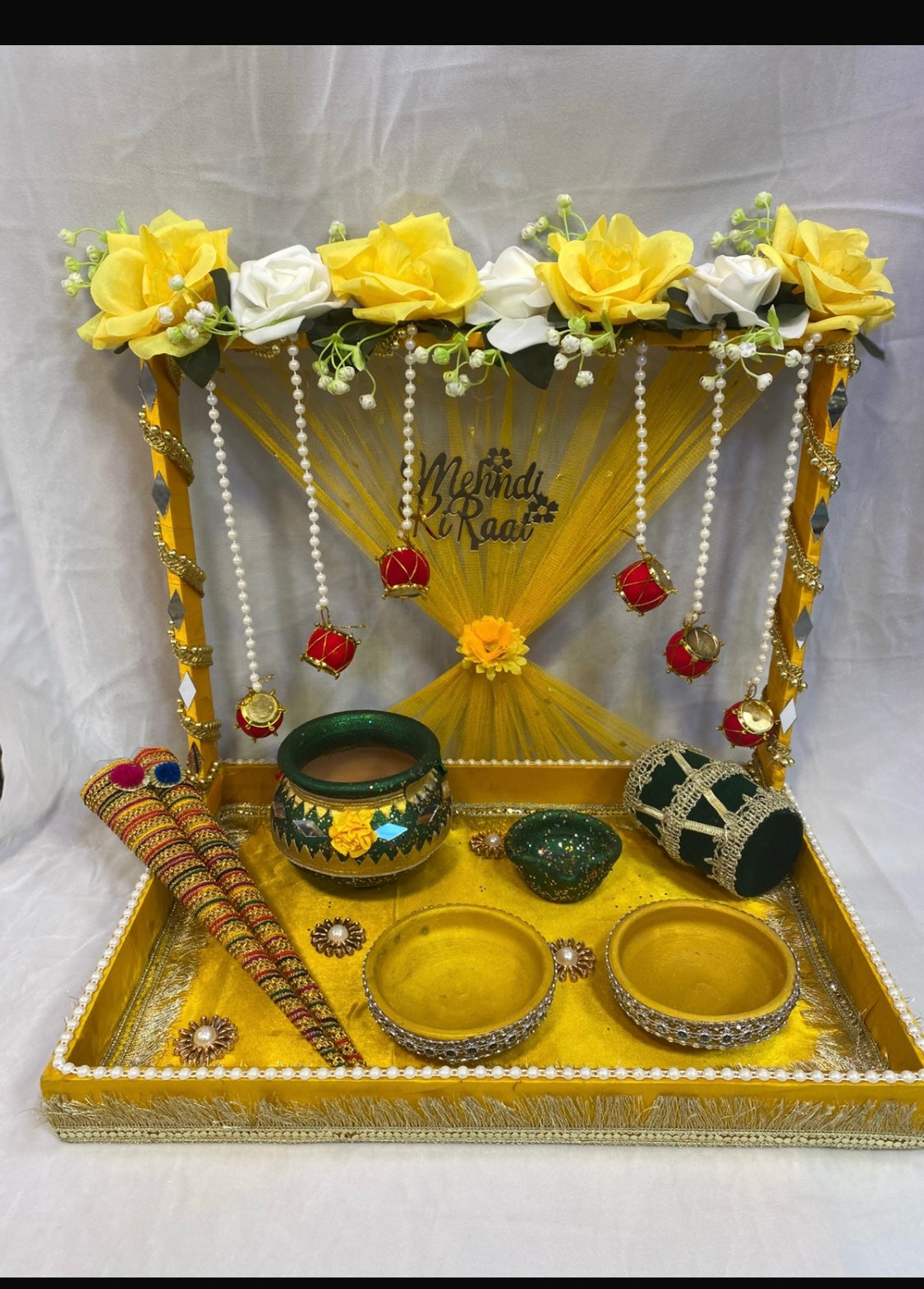 Premium Mehndi & Mayun Ritual Trays