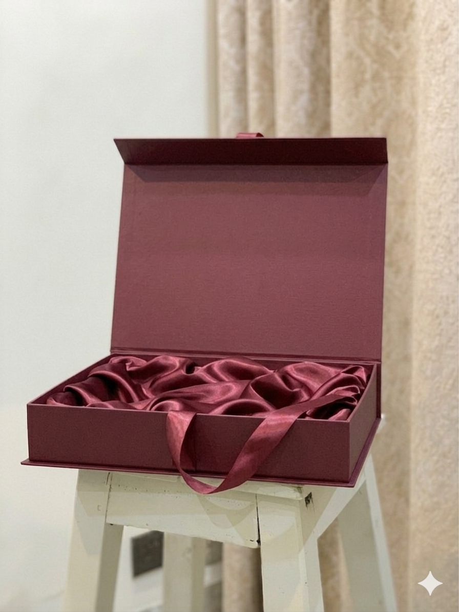 Maroon Gift Box