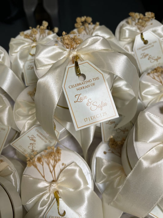 Nikkah Favor Boxes | Luxury Wedding Gift Boxes