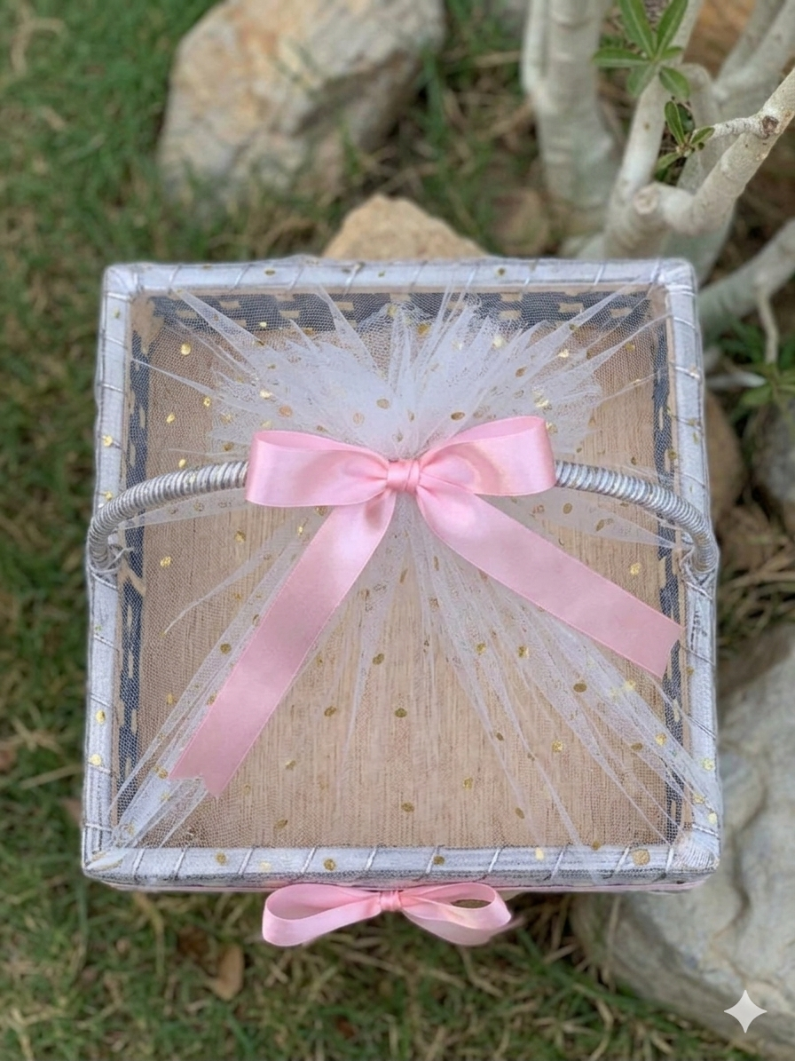 Baby Pink Gift Basket