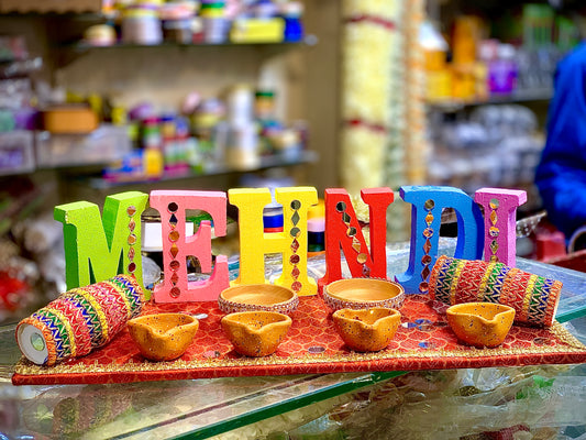 Mehendi Alphabetical Thaal