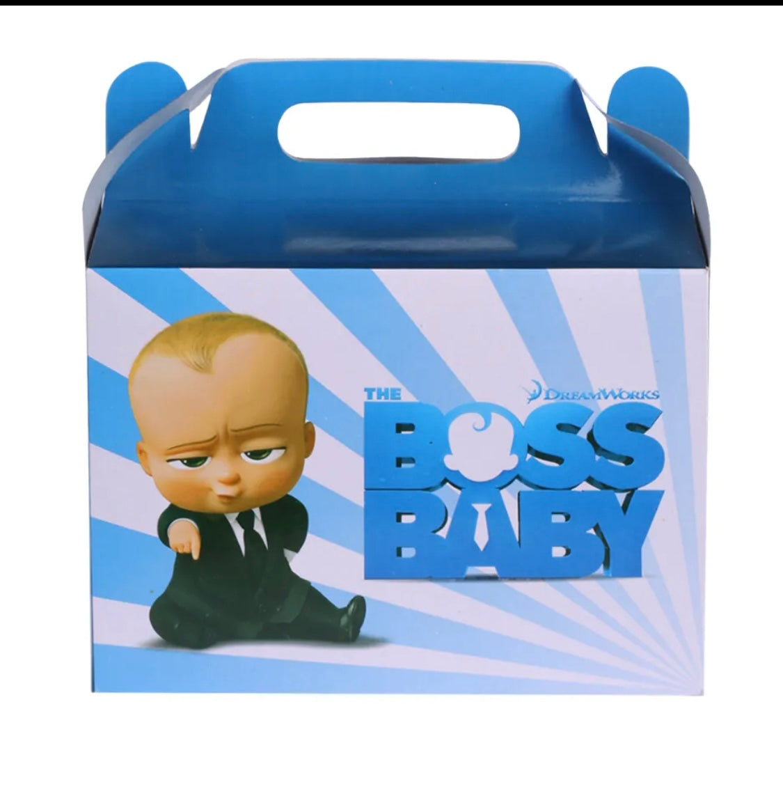 Pack of 10 | Boss Baby  | Goodie Box | For |  Boss  Baby Theme Party Decor  & Celebration |