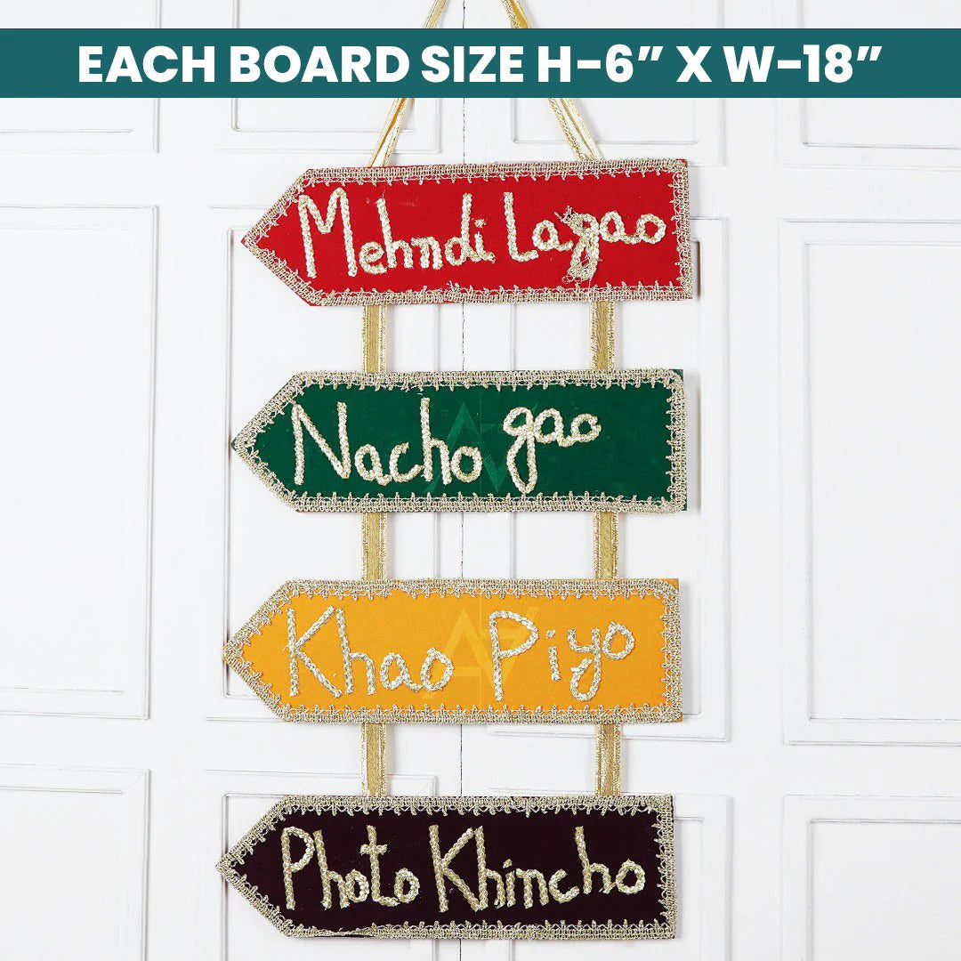 Mehndi Lagao, Nacho Gao Mehndi Prop Banner