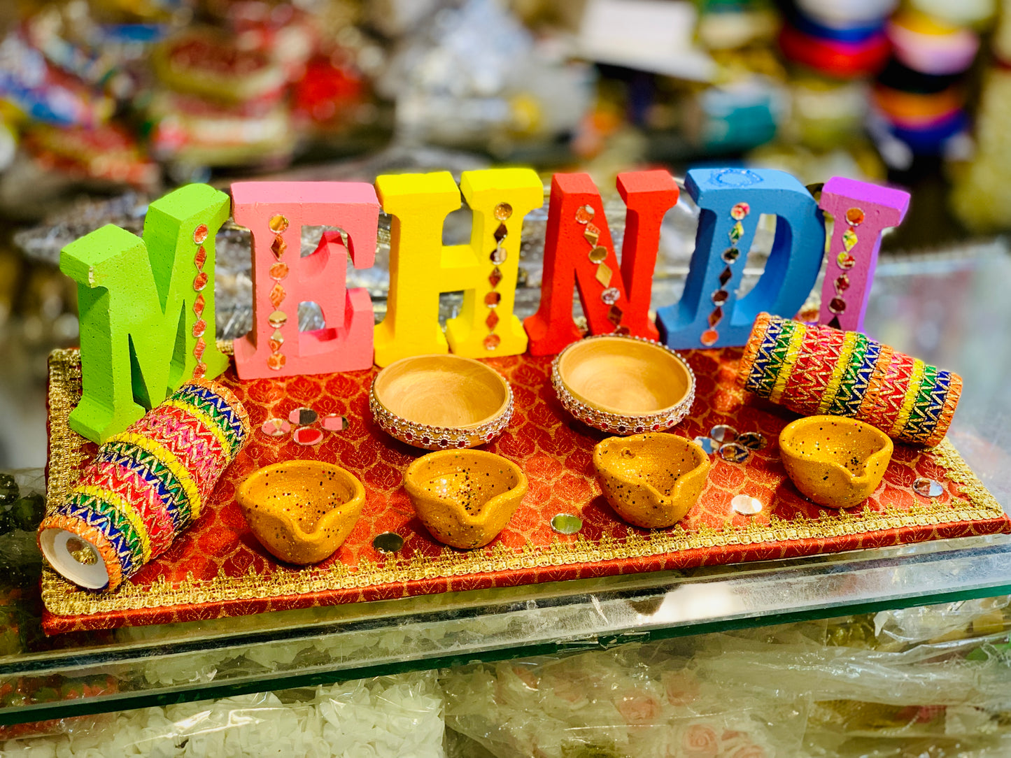 Mehendi Alphabetical Thaal