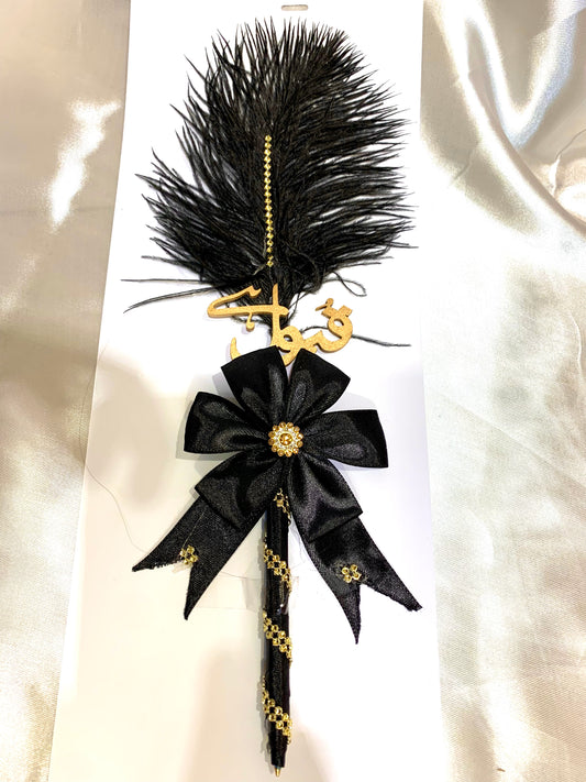 Qubool Hai" Signature Nikah Pen | Handcrafted Black & Gold