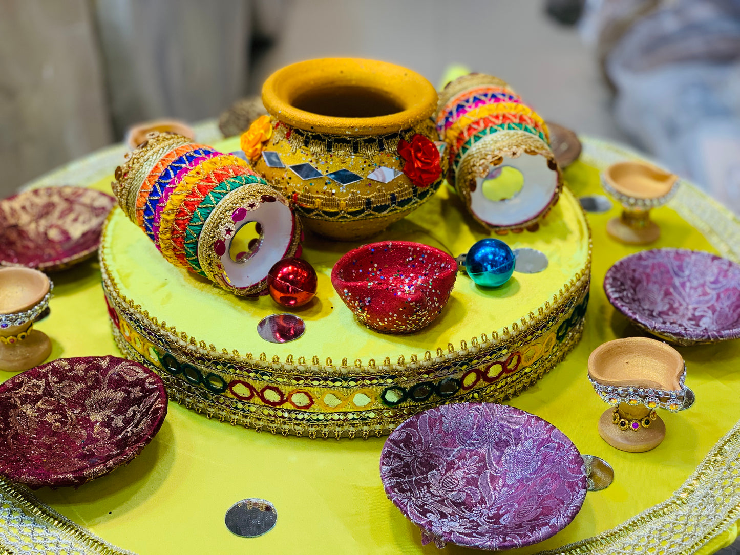 Mehendi & Mayoun Rasam Thaal