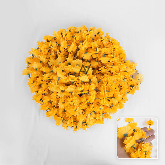 12 Pcs Marigold Garland – Artificial Floral Wedding Decoration