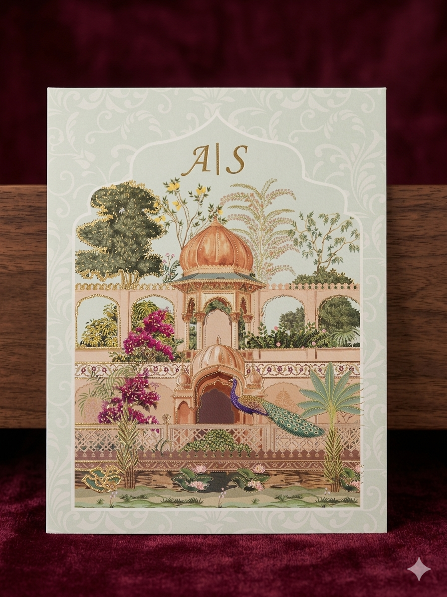 Premium wedding invitation