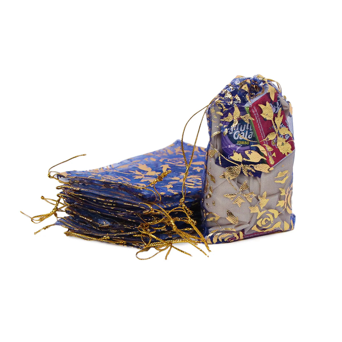 Nikkah potli pouches Blue
