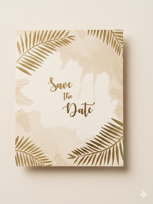 Premium wedding invite