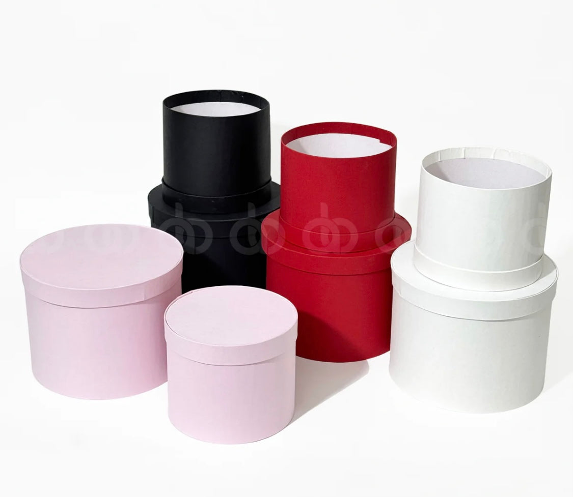 Premium Box Style  - Elegant Round Nested Boxes