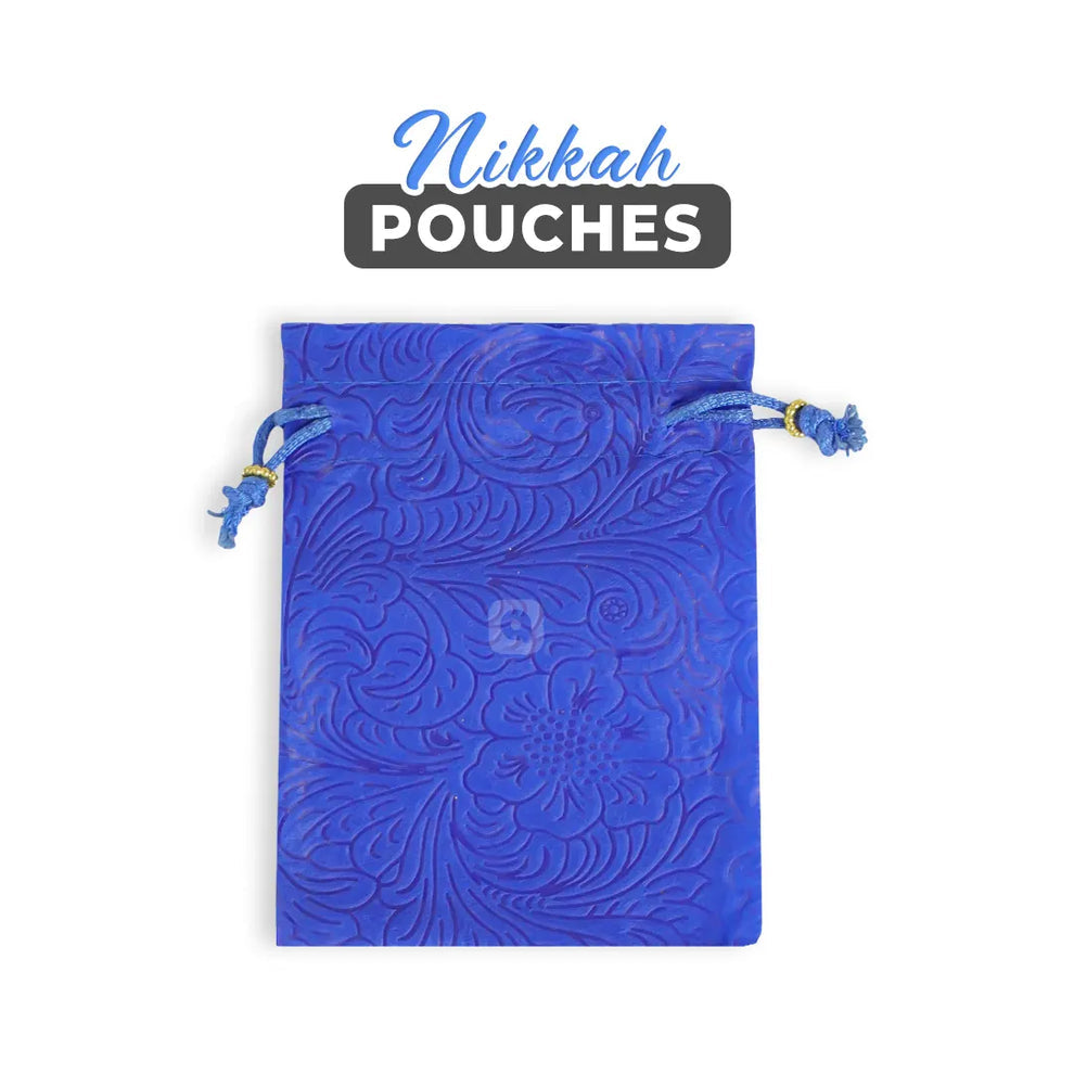 Textured Nikkah pouches