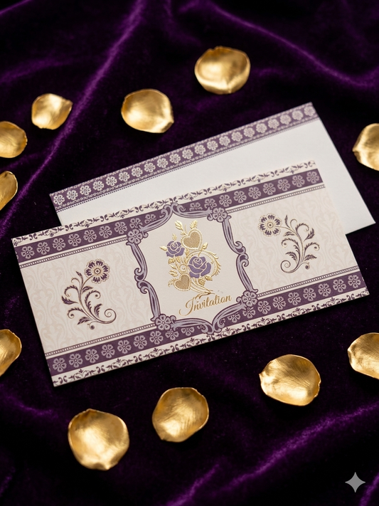 Elegant wedding Invitation