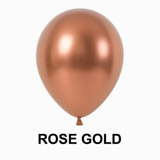 Rose Gold Chrome Ballon
