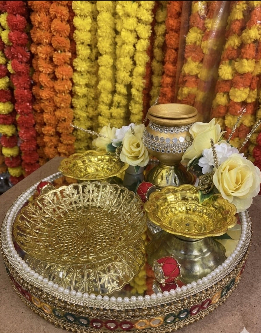 Mehendi rasam thaal