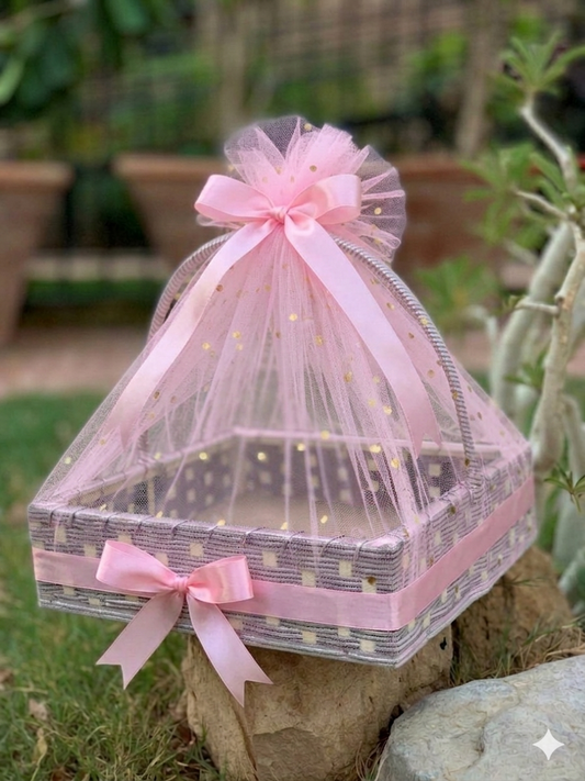 Baby Pink Gift Basket
