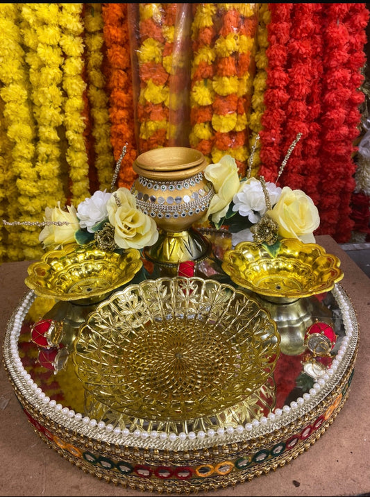 Mehendi rasam thaal