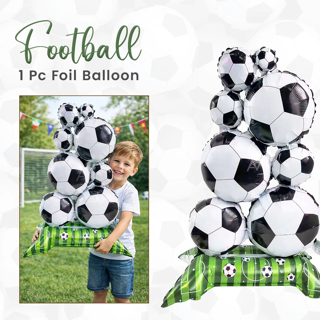1 Pc Football Foil Balloons Set