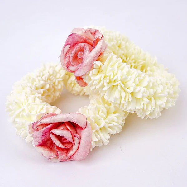 Artificial Floral Gajra Bangles – Set of 2