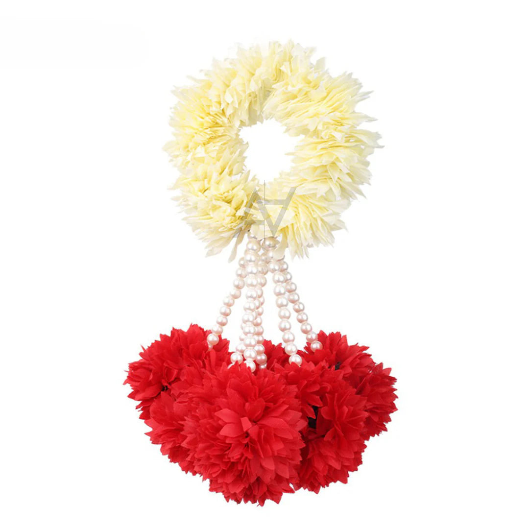 Artificial Flower Hand Bangles Single piece