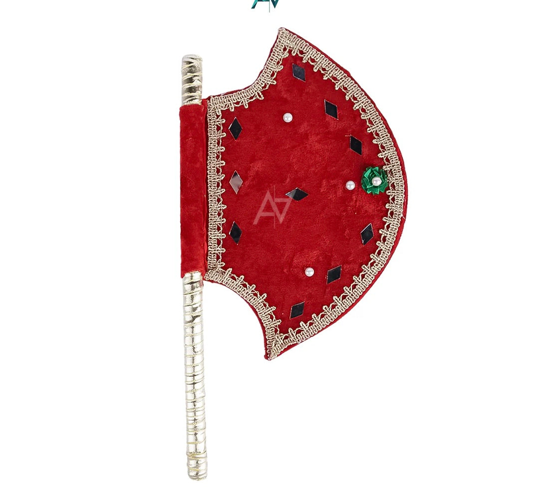 Velvet Hand Fan for Weddings & Mehndi Events