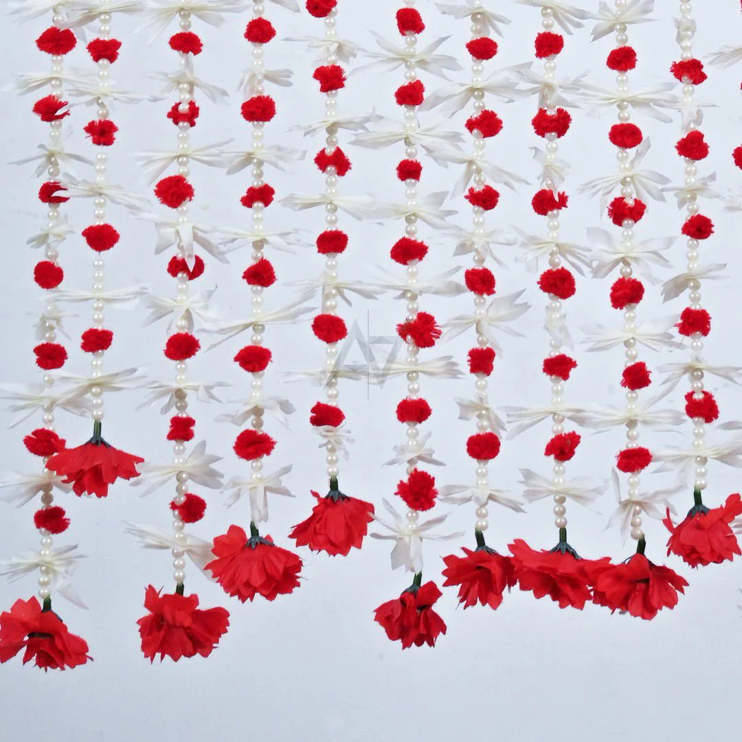 Small Pom Pom Garland 12 pcs