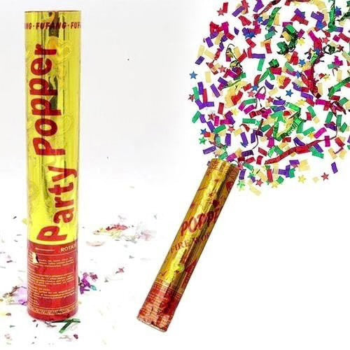 Birthday Party Poppers Confetti Multi Color For Party Celebration