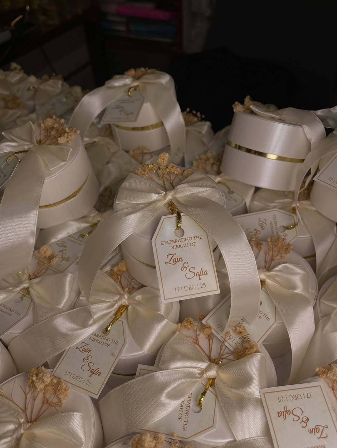 Nikkah Favor Boxes | Luxury Wedding Gift Boxes