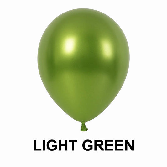 Light Green Chrome Balloon