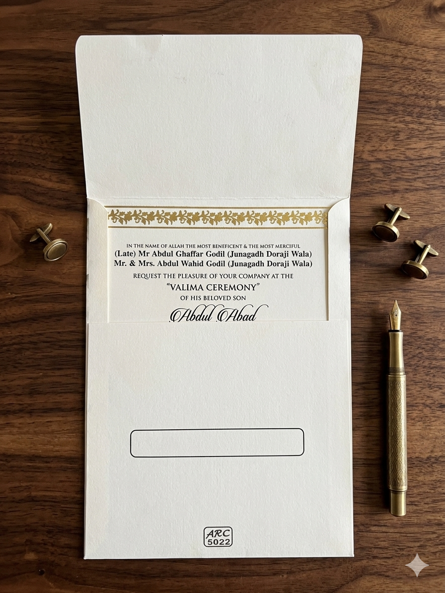 Elegant Floral Invitation