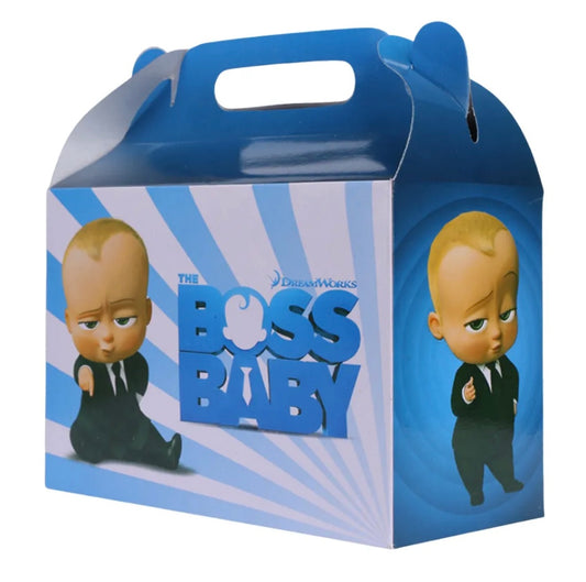 Pack of 10 | Boss Baby  | Goodie Box | For |  Boss  Baby Theme Party Decor  & Celebration |