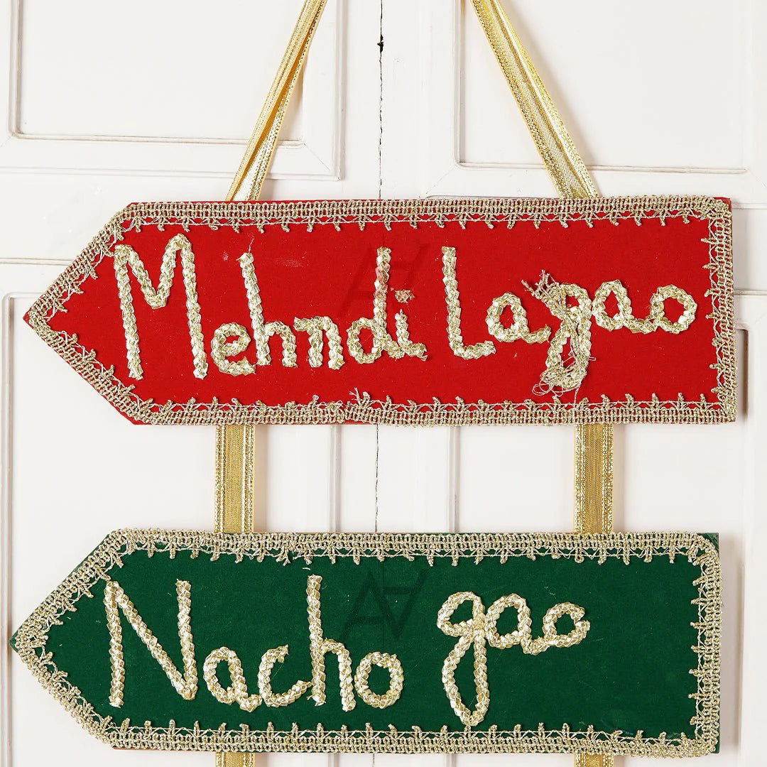 Mehndi Lagao, Nacho Gao Mehndi Prop Banner