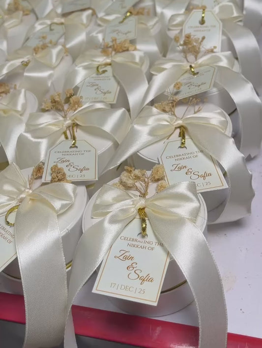Nikkah Favor Boxes | Luxury Wedding Gift Boxes